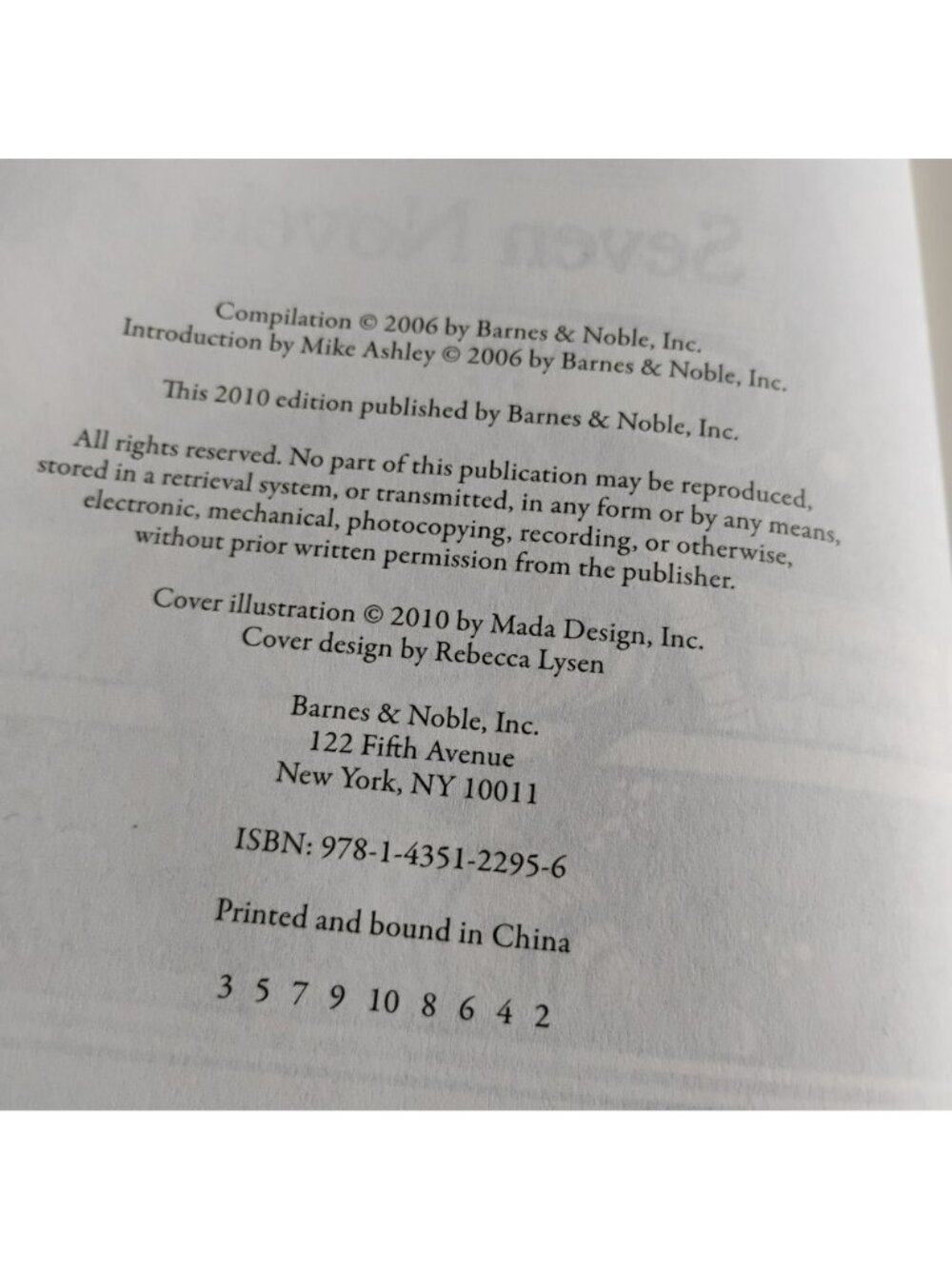Jules Verne Seven Novels Hardcover, Barnes & Noble 2010 Leather Red Gilt Cover - Picture 6 of 6